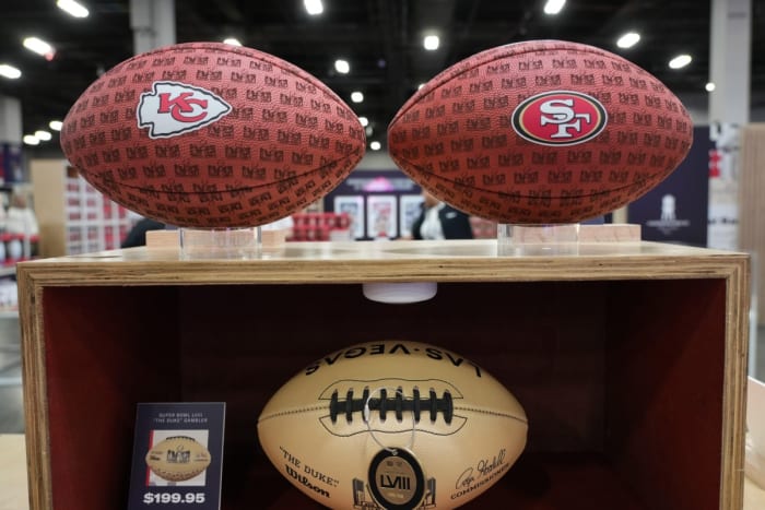 Super Bowl LVIII Footballs by Wilson